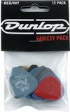 Plettri Jim Dunlop Variety Pack Medium/Heavy Plectrum - 12-pack