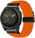 By Qubix Qubix - Geschikt voor Garmin bandje - 26mm Quickfit - Nylon bandje met parachute sluiting - Oranje - Geschikt voor Garmin Quatix 8 - 51mm