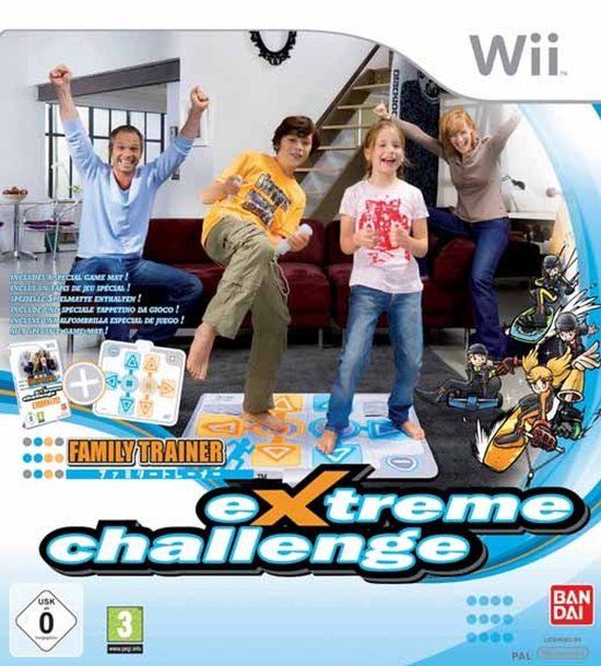 Atari Family Trainer: Extreme Challenge (incl. mat) - Nintendo Wii