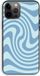 Case Company® - iPhone 12 Pro Max Case - Swirl Blue - Biodegradable - Back Cover