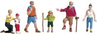 Noch 36870 N Wandelaars figuren Geverfd, Staand