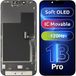 MP Display met Touchscreen compatibel met Apple iPhone 13 Pro, met Frame, Soft OLED FHD 120Hz IC Movable Versie, Zwart