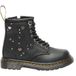 Dr. Martens 1460 Hs T leren enkelboots met studs - zwart