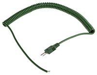 RS PRO 10/0,12 polyurethaan geïsoleerde thermokoppelkabel voor thermoelement type K, L. 2m, max. +125 °C