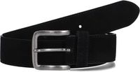 STEFANO LAURAN 25 009 Riem - Zwart - Suède - Heren - Maat 95