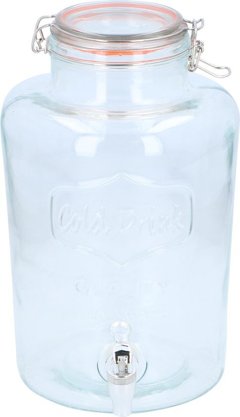 Cuisine Elegance Drankendispenser - glas - 8l