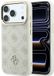 Guess - Peony 4G Small Logo MagSafe Case for iPhone 18 Pro Max / 17 Pro Max - Beige