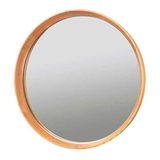 Broste Copenhagen ALVA spiegel, bruin, D: 63 x H 6 cm