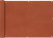 vidaXL Paravent Oxford Textile 75x400 cm Terre cuite