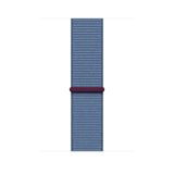 Apple Watch Band - Blue Nylon, Recycled Polyester, Spandex - One Size