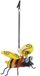 Maximex Lampe solaire avec yeux LED, 14 x 9,5 cm