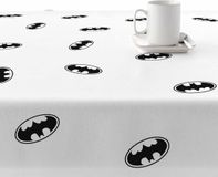 Belum Vlekbestendig tafelkleed Batman White 250 x 140 cm