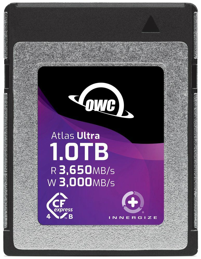 OWC Atlas Ultra 1TB CFexpress 4.0 Type B - 3650MB/s Read / 3000MB/s Write