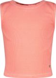 Vingino Basic-crop rib top meisjes Neon Peach Maat 152
