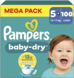 Pampers Baby Dry Maat 5+ Mega Pack 100 Stuks 12-17 kg