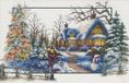 The Stitch Company Borduurpakket Winter Cottage