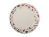 Bloomingville Plat de service Yule Ø28 cm Naturel-rouge