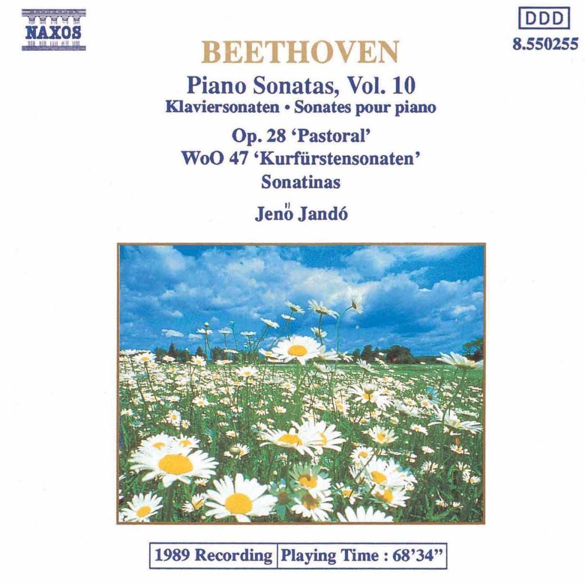 OUTHERE Ludwig Van Beethoven: Sonate Per Piano Nr 15 Pastorale Nr 33-35