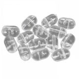 Vercelli Double Holes Oval Perles 18 unités