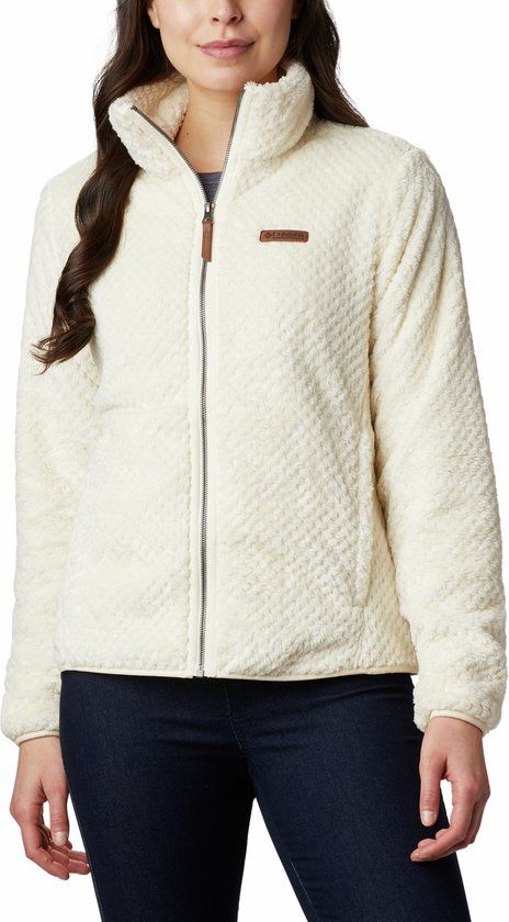 Columbia Fire Side II Vest Dames - Sherpa Fleece - Chalk - Maat M - 2024