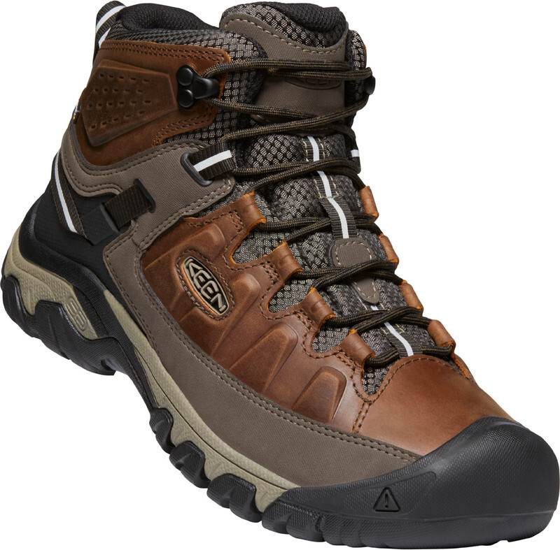 KEEN Targhee III WP Mid Schoenen Heren, chestnut/mulch 2020 US 10 | EU 43 Trekking- & Wandelschoenen