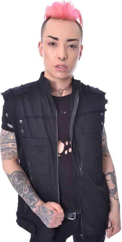 Chemical Black Rafi Heren Bodywarmer - zwart - XXL