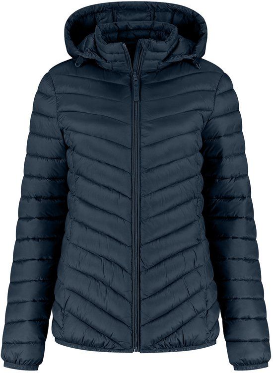 Kjelvik Outdoorjas Sanna Donkerblauw