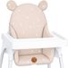 ASE Spolka Akcyjna Coussin pour chaise haute bébé pliable réducteur d'assise – coussin d'assise support pour chaise haute Ikea Antilop et chaise bébé – réducteur d'assise imperméable lavable Beige avec étoiles blanches