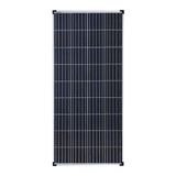 enjoy solar® Poly Zonnepaneel, 160 watt, 12 volt, polykristallijne zonnecel, ideaal voor camper, tuinhuisjes en boot (poly 160 W)