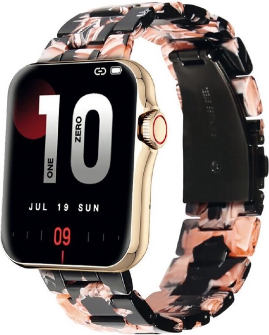 SMARTY 2.0 smartwatch SW028A06, zwart.