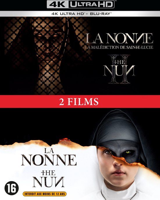 The Nun 1 - 2 (4K Ultra HD Blu-ray) - Standard Edition - Horror - 2023