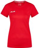 Tk Shirt Riga Jr. Hockeyshirt Rood Kinderen Unisex Polyester Korte Mouw Effen