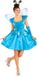 MOM Funcompany Blauw Feeën Kostuum Vlinder - Maat XL