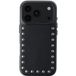 Selencia Studs Backcover met MagSafe voor de Apple iPhone 18 Pro Max / 17 Pro Max - Velvet Black