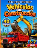 Libro para Colorear Vehículos de Construcción