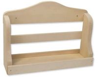 Eliga Houten Wandplank, Bruin, 21 cm Breed