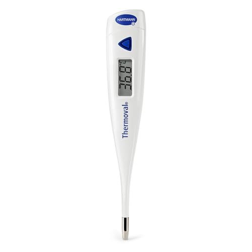 Thermoval standard digitale koortsthermometer, hoge meetnauwkeurigheid, orale, axillaire en rectale meting, 1 stuks