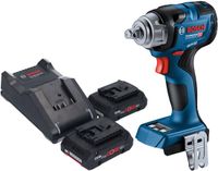 Bosch Professional Bosch GDS 18V-330 HC Professionele accu-slagmoersleutel 18 V 330 Nm 1/2" borstelloos + 2x ProCORE oplaadbare accu 4.0 Ah + lader