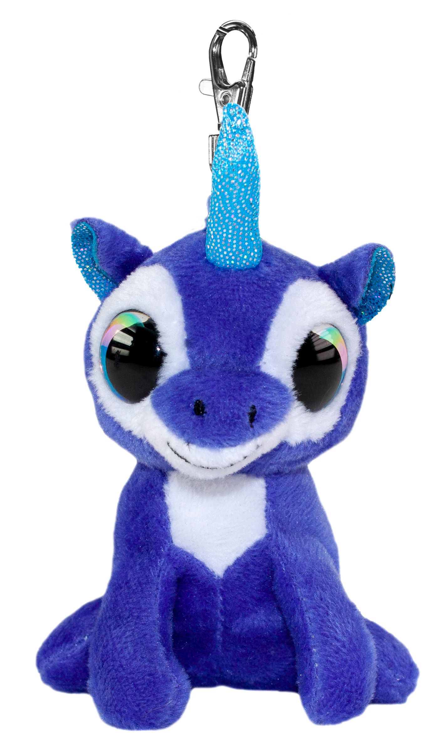 Lumo Stars Velvet - Blauw - 8.5cm - Knuffel