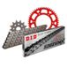 Kettingset DID Kettingset Alu 520ZVM-X / 116 Eindeloos rood voor HM CRE F 250 cc Bj. 2003