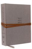NKJV, Thomas Nelson NKJV, Journal the Word Bible, Hardcover, Gray, Red Letter Edition, Comfort Print