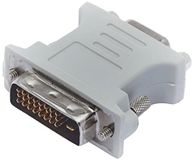 conecto CC20103 Analoge monitoradapter voor DVI-D mannelijke VGA-monitor voor vrouwen (24+1 mannelijk/15-polig), grijs