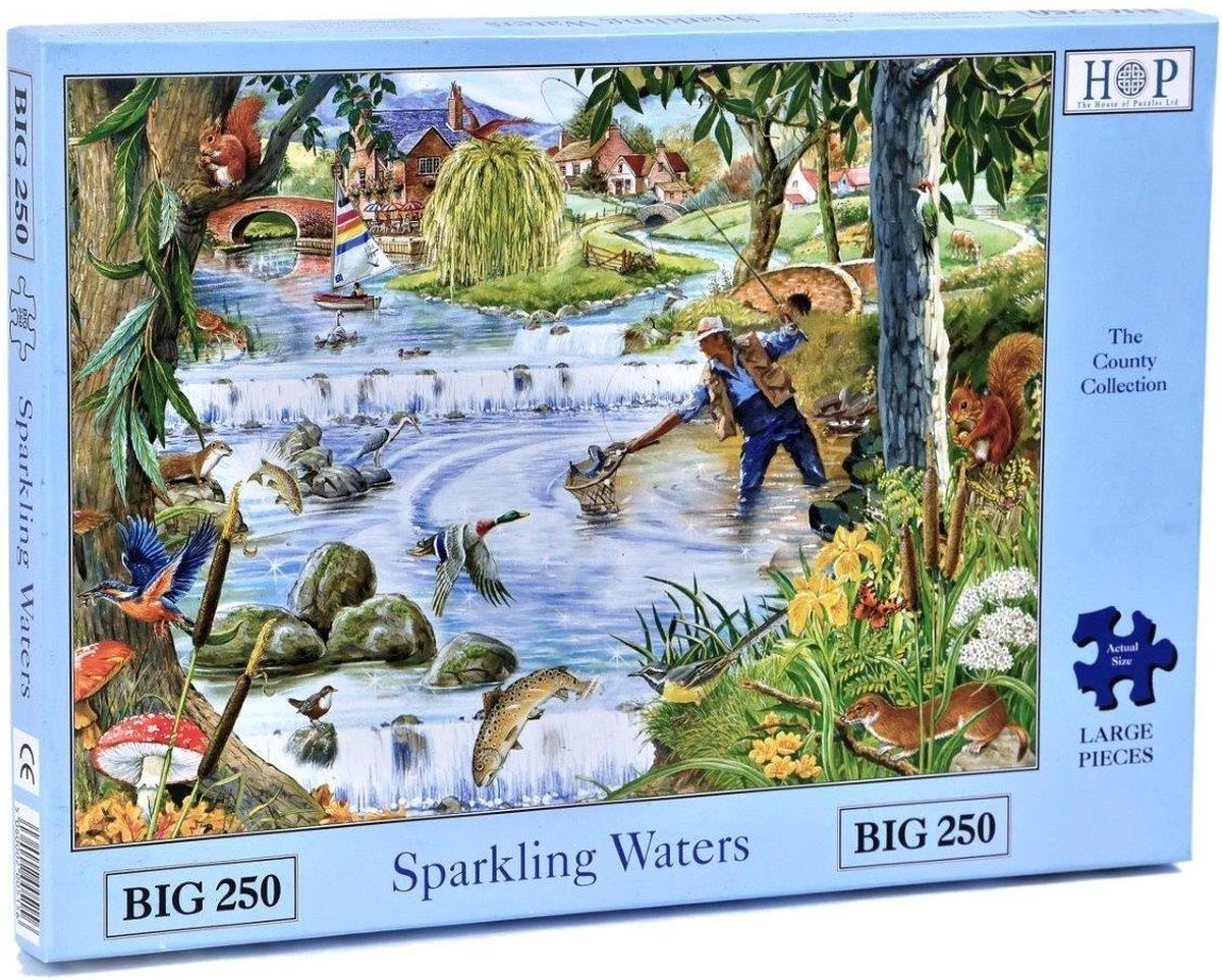 House Of Puzzles Sparkling Waters Puzzel 250 XL stukjes