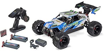 Carson Model Sport Virus Race 4.2 Brushless 1:8 RC Model Car Electric Buggy 4WD (4WD) 100% RTR 2,4 GHz INCL 500409069 Wit