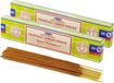 Satya Nag Champa wierrook stokjes tropisch citroengras geur - 30x - Lichaam in balans - Meditatie - staafjes van 21 cm - 30 minuten