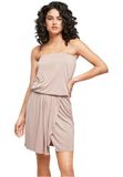 Urban Classics Viscose Short Bandeau Jurk M Roze