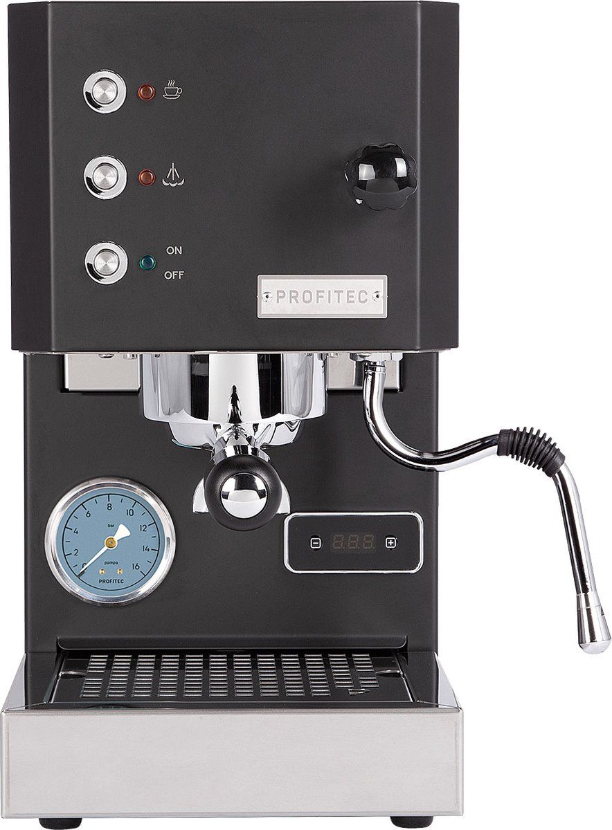 Koepoort Koffie Profitec Go 100 Espresso Machine - Black with Koepoort Koffie Beans
