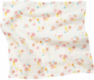 Playshoes set hydrofiel washandjes wit bloemen