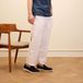 Manfield Homme Loafers en suède bleu foncé Taille 42