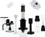 JAP Appliances ForceBlend F3 7-in-1 Set de mixeur plongeant - 1500W - Noir/Inox